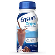 Ensure Original Shake Abbott Nutrition 57231-Ensure Original Nutrition Shake, Chocolate, 8-ounce bottle, Oral