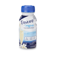 Ensure Original Shake Abbott Nutrition 57243-Ensure Original Nutrition Shake, Vanilla, 8-ounce bottle, Oral