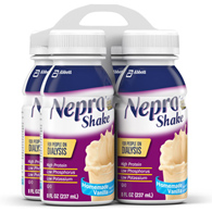 Nepro with Carbsteady Abbott Nutrition 63176-Nepro with Carbsteady Vanilla Shake for People on Dialysis, 8 oz.