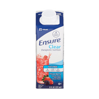 Ensure Clear Therapeutic Nutrition Abbott Nutrition 64900-Ensure Clear Therapeutic Nutrition, Mixed Berry, 8-ounce