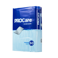 ProCare First Quality CRF-150-ProCare Incontinence Underpads, Moisture-Proof, Absorbent, Comfortable, Blue, Underpads