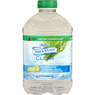 Thick & Easy Hydrolyte Hormel Food Sales 12863-Thick & Easy Hydrolyte Nectar Consistency Lemon Thickened Water,