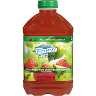 Thick & Easy Hormel Food Sales 27930-Thick & Easy Clear Nectar Consistency Kiwi Strawberry Thickened Beverage,