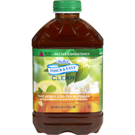 Thick & Easy Hormel Food Sales 28702-Thick & Easy Clear Nectar Consistency Iced Tea Thickened Beverage, 46-ounce