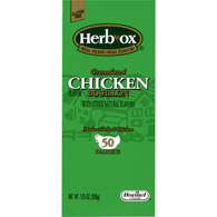 Herb-Ox Hormel Food Sales 34793-Herb-Ox Chicken Bouillon Instant Broth, Food Supplements (CS)