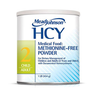 HCY 2 Mead Johnson 891901-HCY 2 Medical Food for the Dietary Management of Homocystinuria for Children & Adults, 1 lb.